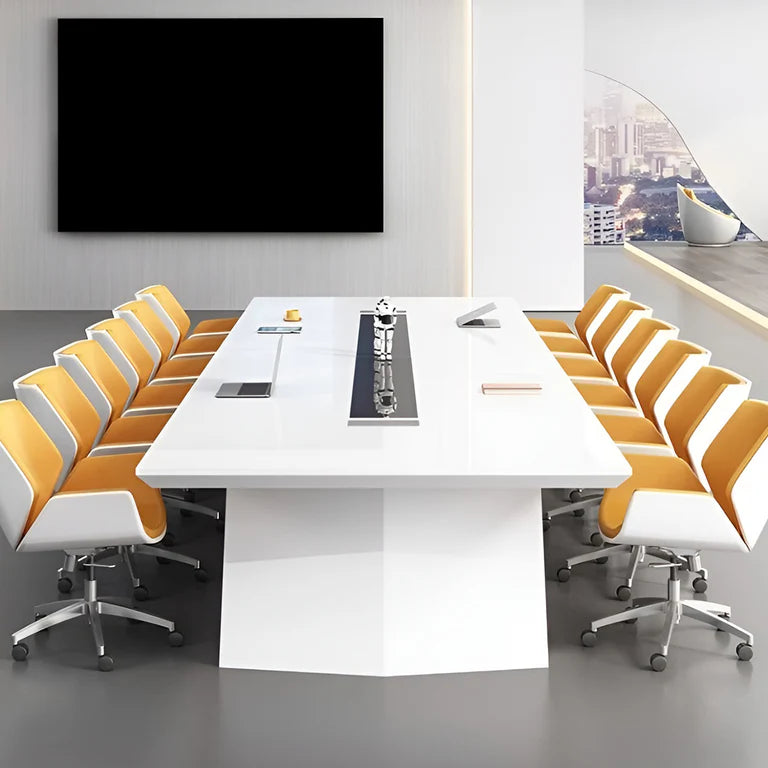 big office table contemporary executive computer workstationHYZ 2036 main images 3