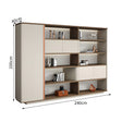 Bookcase | Display Cabinet With Glass Doors And Lights