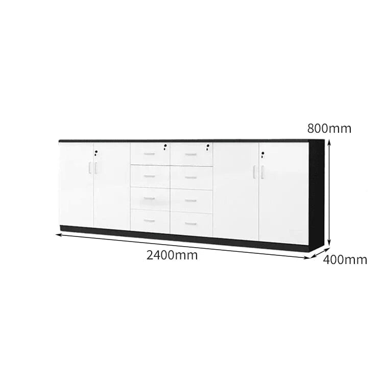 Chic Sideboard Cabinet | Lockable Bookcase | Kaguyasu Secondary image