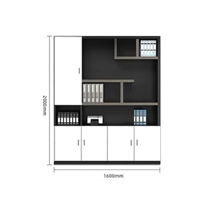 classic wooden bookcase professional storage units kaguyasuCWG 046 main images 19