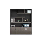 classic wooden bookcase professional storage units kaguyasuCWG 046 main images 2