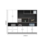 classic wooden bookcase professional storage units kaguyasuCWG 046 main images 21