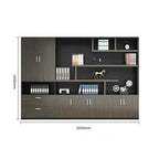 classic wooden bookcase professional storage units kaguyasuCWG 046 main images 5