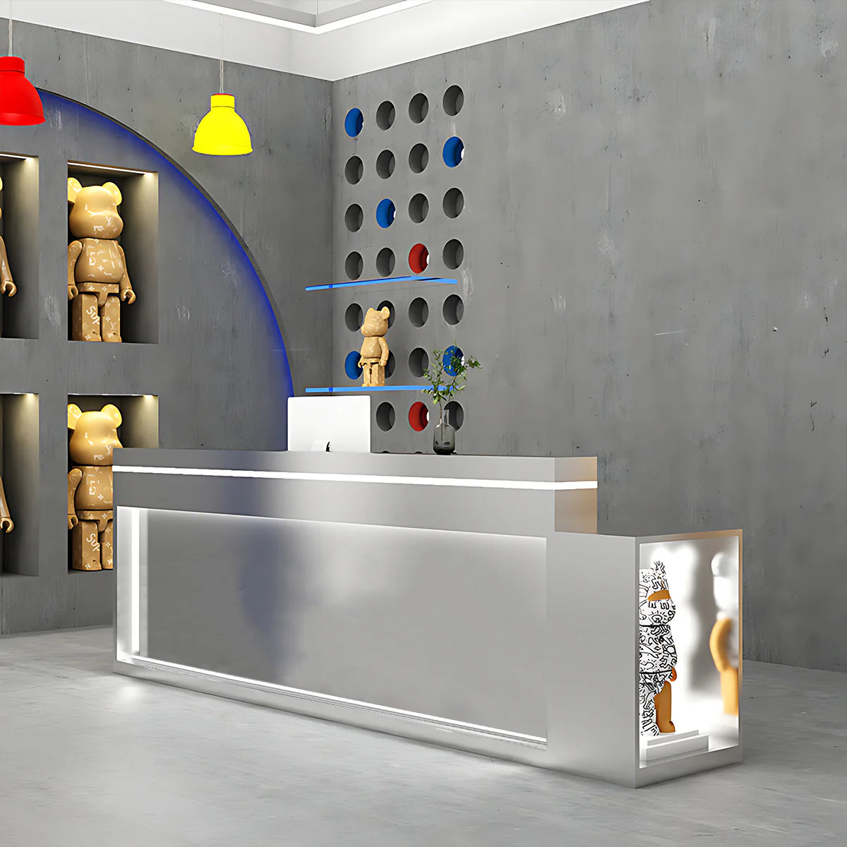 corner office table office receptionist desk kaguyasuJDT 7165 main images 25 Main image
