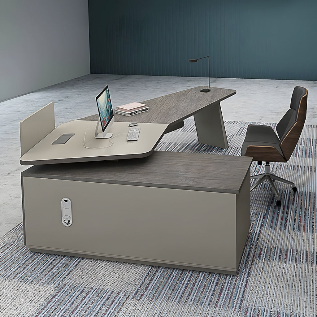 curved desk corner desk with storage kaguyasuLBZ 10152 main images 4