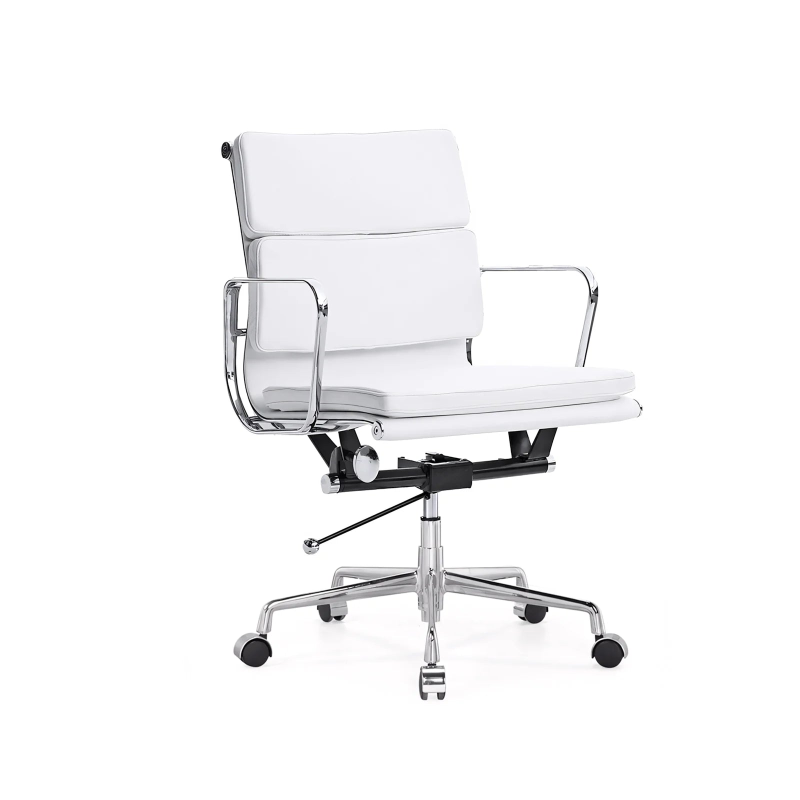 Designer Bürostuhl | Moderner Chefsessel aus Aluminium | Kaguyasu Zweitbild