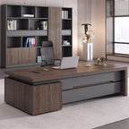 Executive Desk with Drawers & Combination Lock