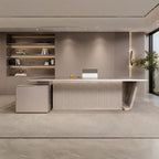 Modern Office Desk with Drawers - Executive Desk - product image 2