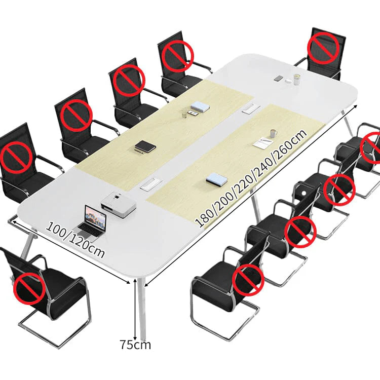 executive conference table large meeting table kaguyasuHYZ C026 detailed images 3