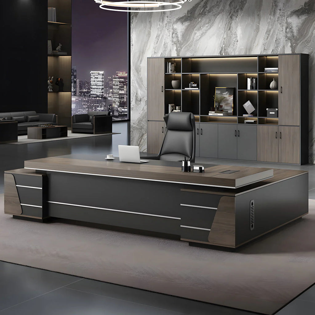 executive corner desk modern l shaped office desk kaguyasuLBZ 2070 main images 29