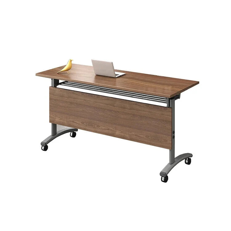 Folding Computer Desk on Wheels & Office Meeting Table | Kaguyasu Secondary image