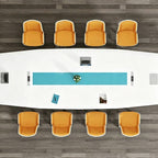 innovative meeting workspace luxury computer desk for officeHYZ 7178 detailed images 4
