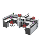 l shaped office desk work station kaguyasuBGZ k 209 main images 8