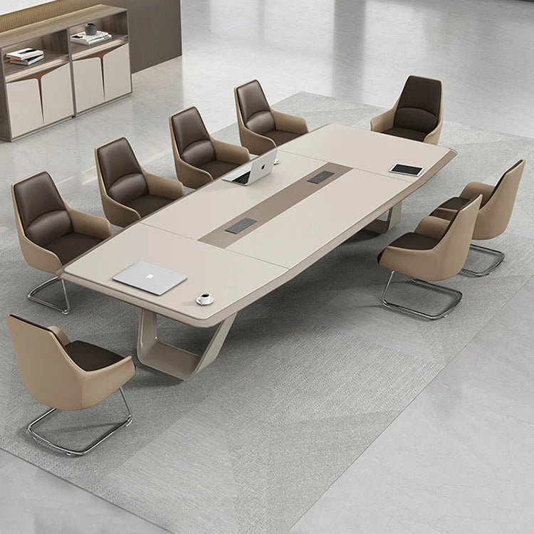 lacquer meeting table luxury office desk kaguyasuHYZ 780 main images 3 Main image