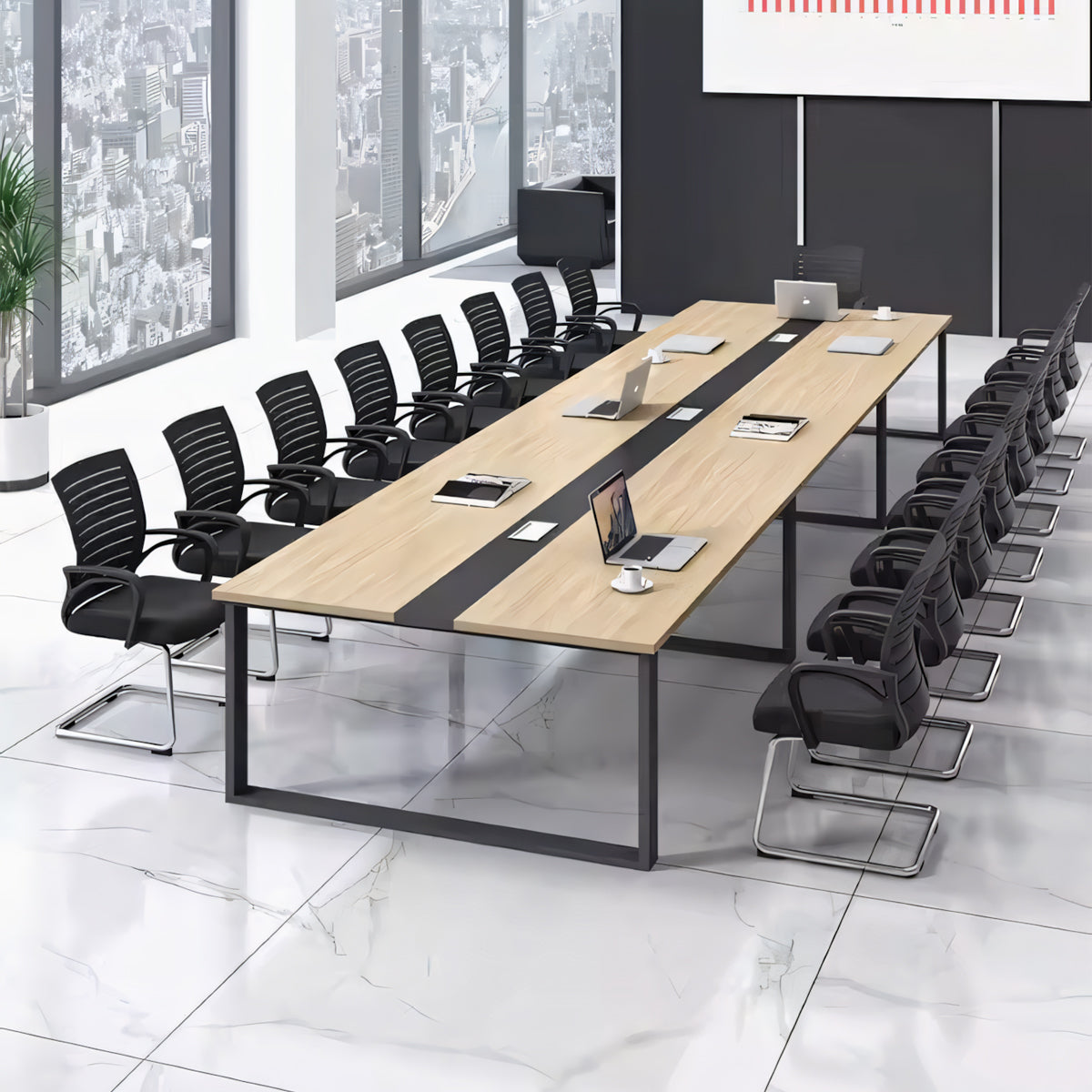 large conference table boardroom table kaguyasu HYZ-1010 main images1 Main image