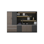 luxury desk l shaped executive desk with storage drawers kaguyasuLBZ 2147 main images 20