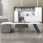 luxury executive desk high gloss l shaped desk kaguyasuLBZ 2150 main images 17