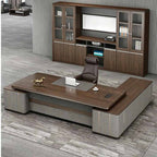 luxury executive office desk corner desk with storage kaguyasuLBZ 10143 main images 3