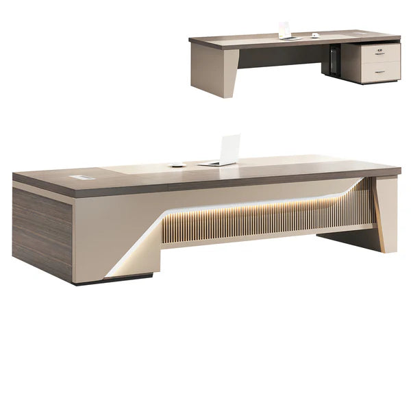 luxury executive office desk desk with filing cabinet kaguyasuLBZ 2109 main images 23