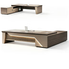 luxury executive office desk desk with filing cabinet kaguyasuLBZ 2109 main images 34