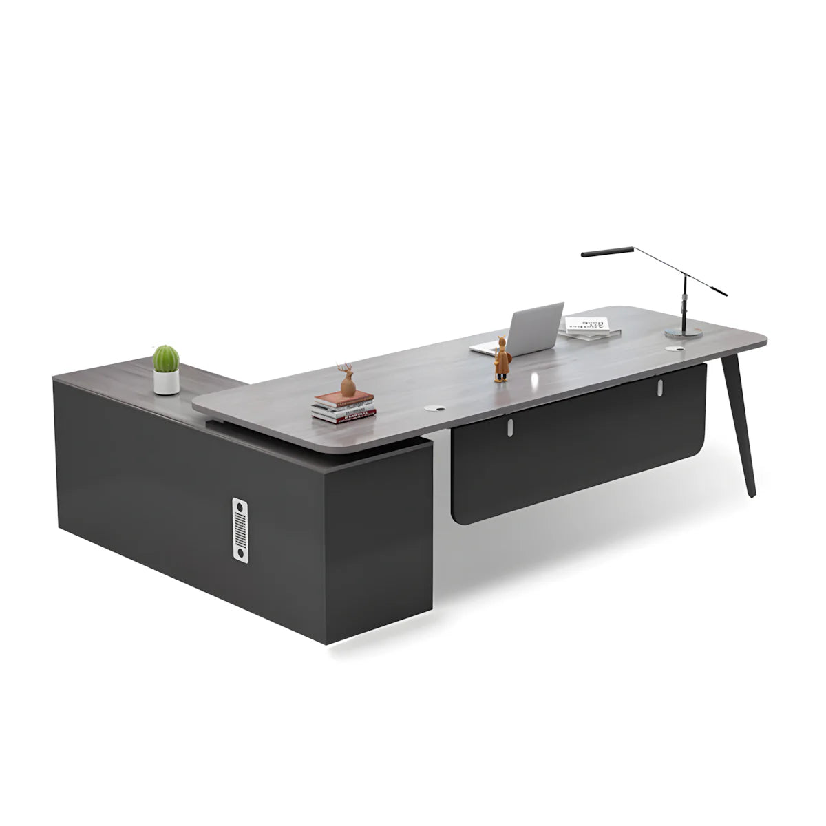 Luxury Executive Office Desk | L Shaped Office Desk | Kaguyasu Secondary image