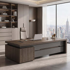 Executive Desk with Drawers & Combination Lock