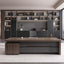 Executive Desk with Drawers & Combination Lock