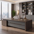 Executive Desk with Drawers & Combination Lock