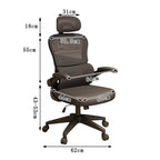 mesh executive chair ergonomic office chair with headrest kaguyasuBGY S005 detailed images 8