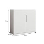 minimalist bookshelf unit white steel cupboard display kaguyasuCWG C080 main image 11
