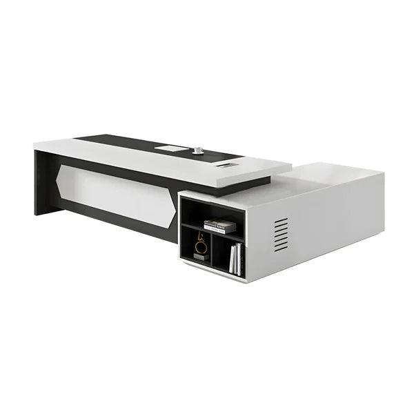 modern boss desk two tone l shaped executive desk kaguyasuLBZ 2191 main images 19