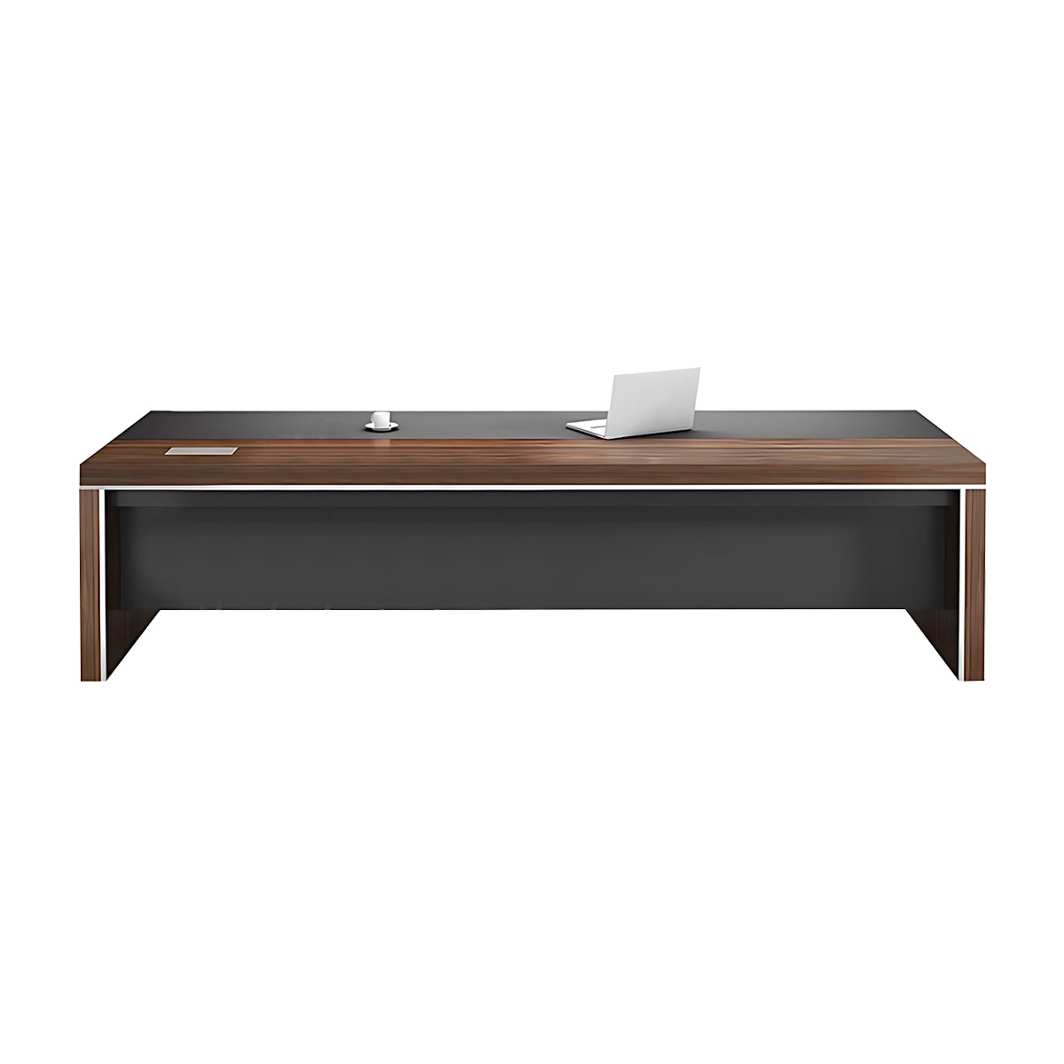 modern executive desk walnut desk with storage drawers kaguyasuLBZ 754 main images 21 Main image