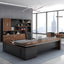 modern executive desk walnut desk with storage drawers kaguyasuLBZ 754 main images 23