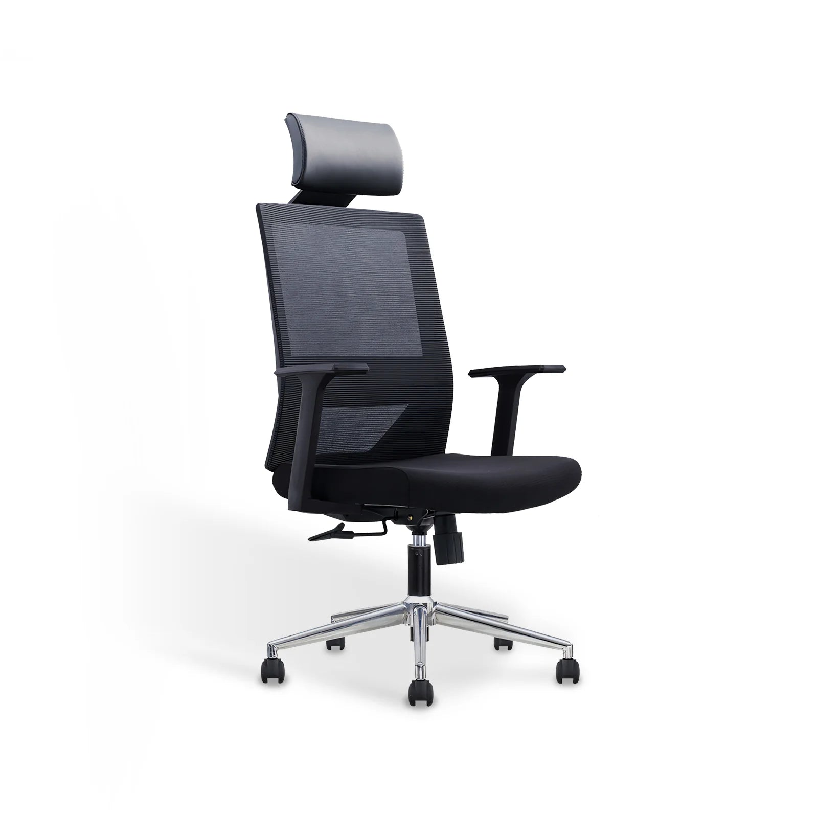 modern office chair ergonomic black office chair with mesh back kaguyasuBGY 39 main images 3