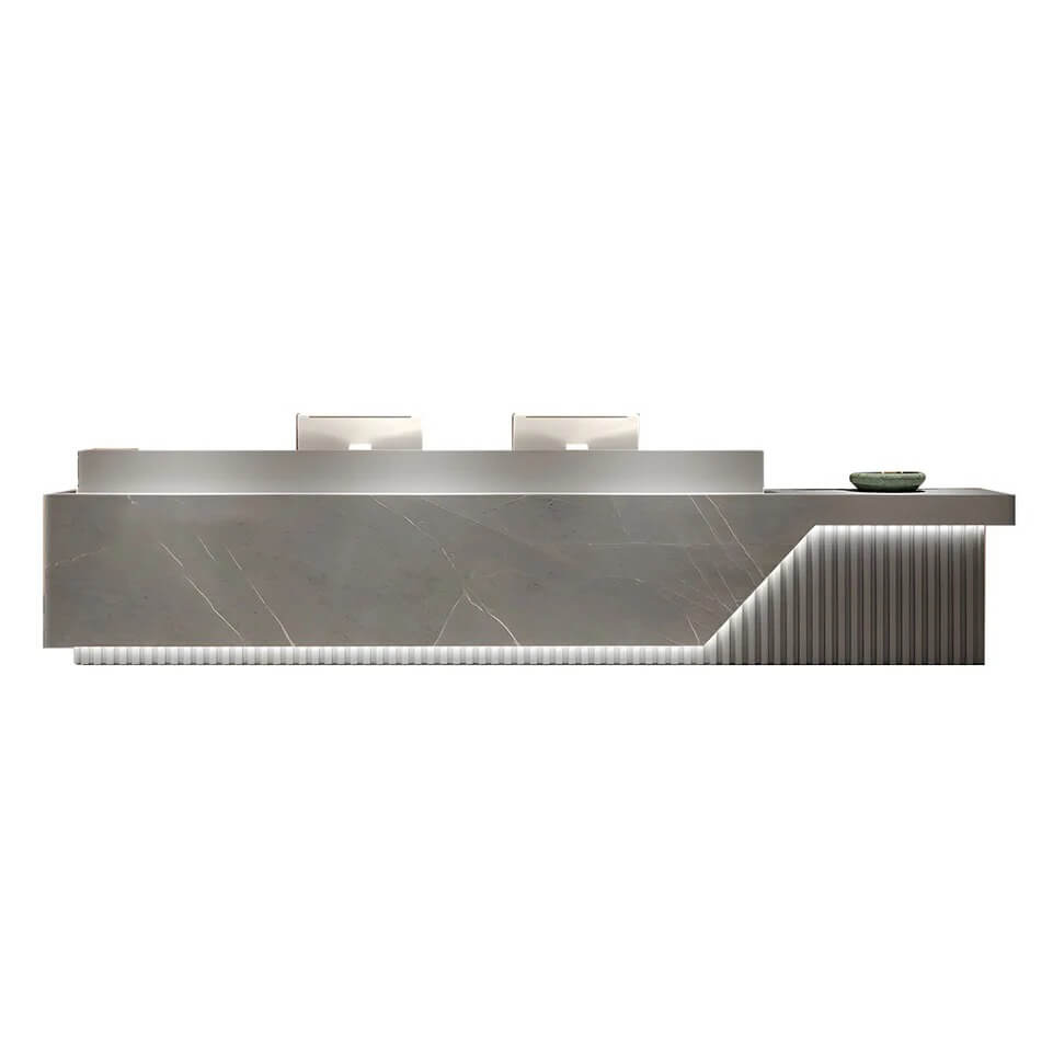 modern office reception desk color blocked reception desk kaguyasuJDT 1094 main images 2