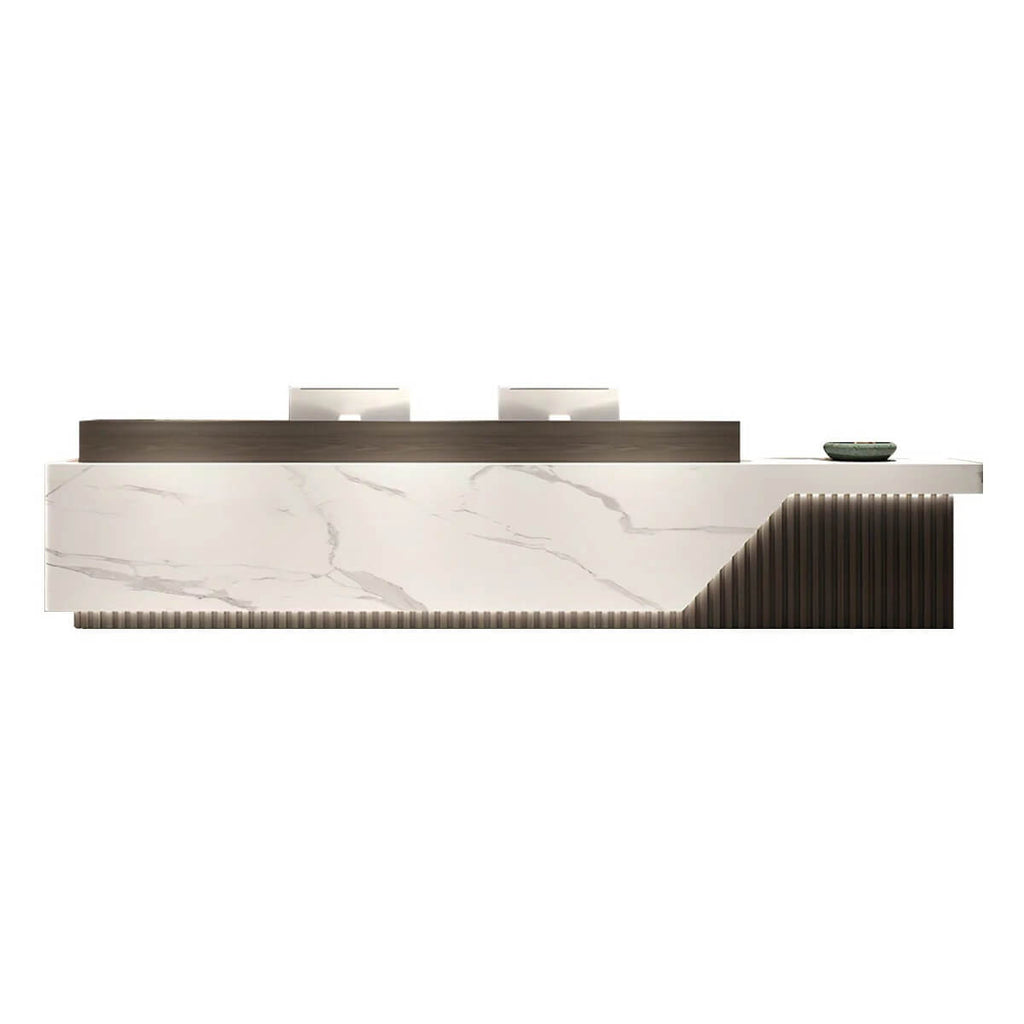 modern office reception desk color blocked reception desk kaguyasuJDT 1094 main images 9