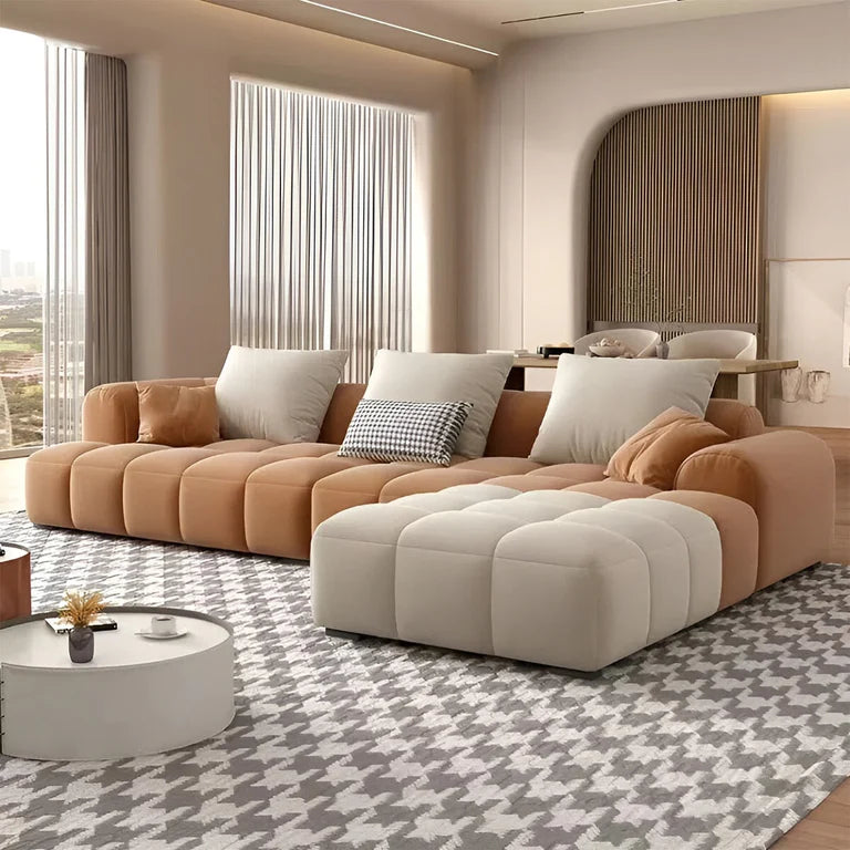 modern office sofa compact white sofa for living room kaguyasuBSF 018 main images 1