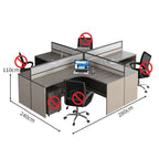 office desk corner workstation l shape computer desk kaguyasuBGZ C040 detailed images 18