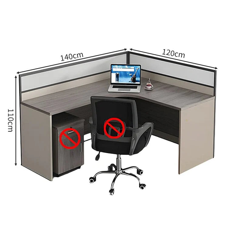 office desk corner workstation l shape computer desk kaguyasuBGZ C040 detailed images 23
