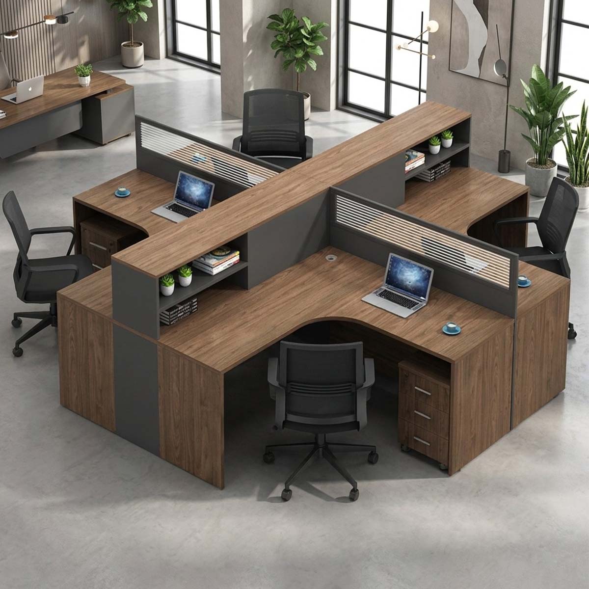 office desk l shaped desk with hutch kaguyasuBGZ 224 main images 1 Main image