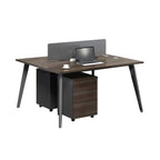 office workstation brown computer desk kaguyasuBGZ 2014 main images 3