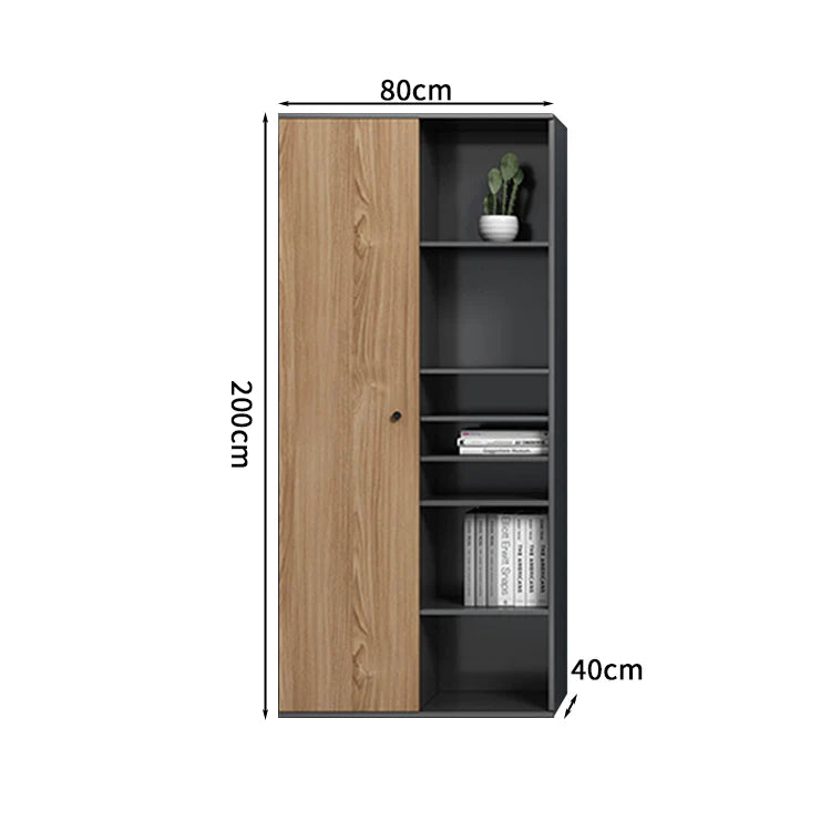 premium executive bookcase oak display cabinet design kaguyasuCWG S056 detailed images 19