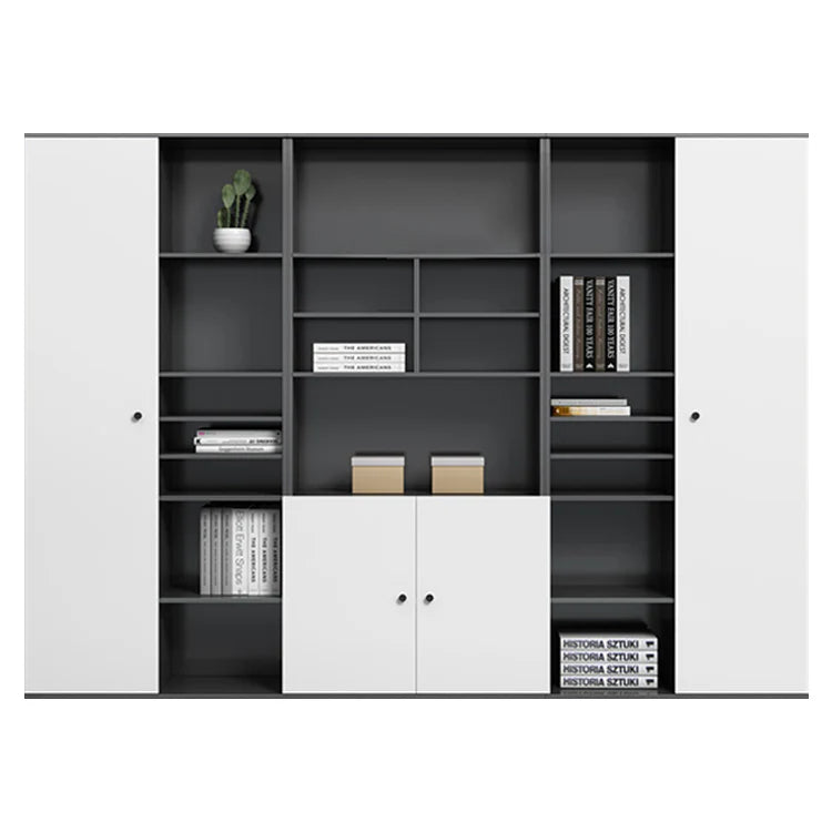 premium executive bookcase oak display cabinet design kaguyasuCWG S056 main images 4