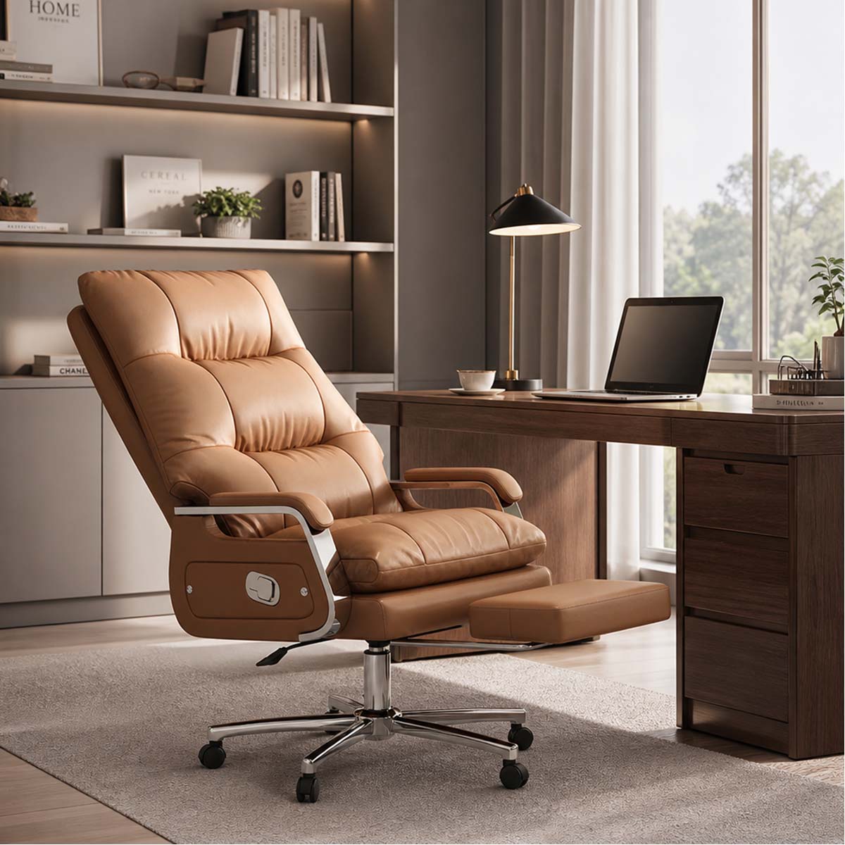 premium executive chair luxurious leather office chair kaguyasuLBY 2044 main images 1 Main image