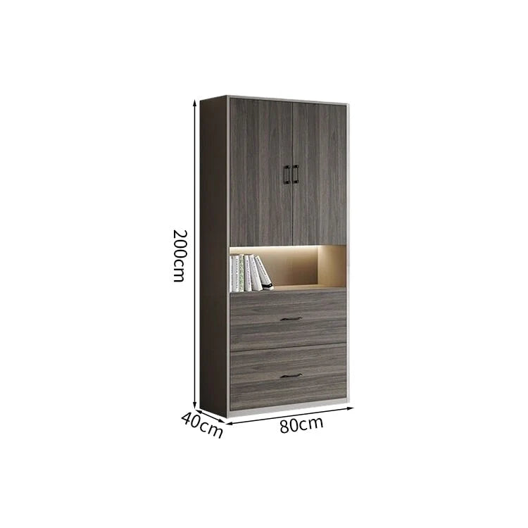 premium white bookcase cabinets and display cabinets kaguyasuCWG K098 detailed images 32