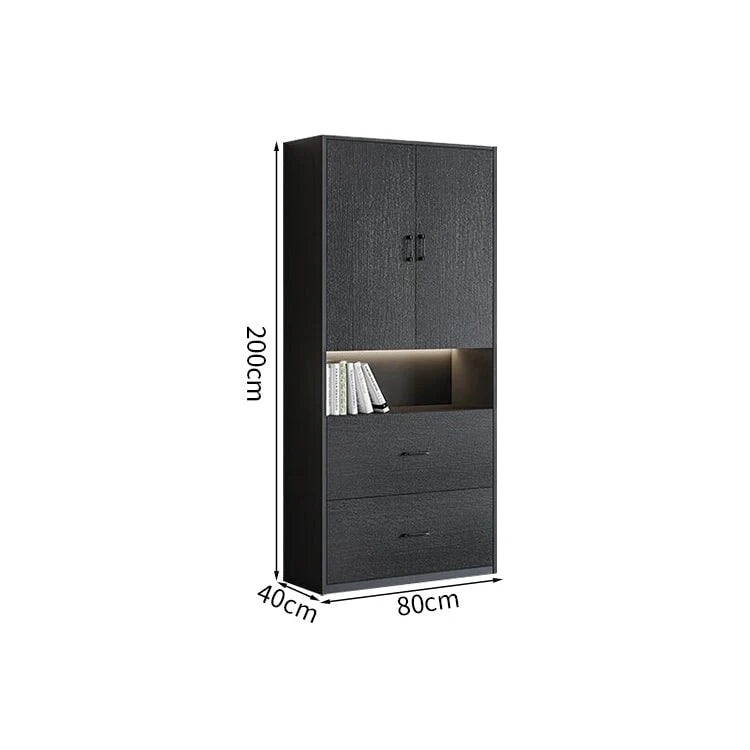 premium white bookcase cabinets and display cabinets kaguyasuCWG K098 detailed images 8