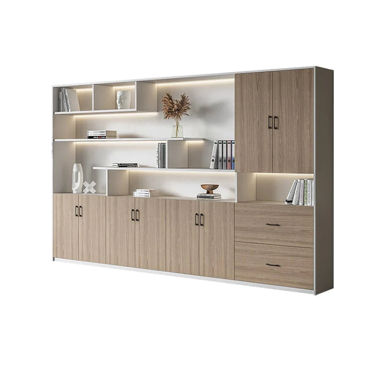 Premium White Bookcase | Cabinets and Display Cabinets | Kaguyasu Secondary image