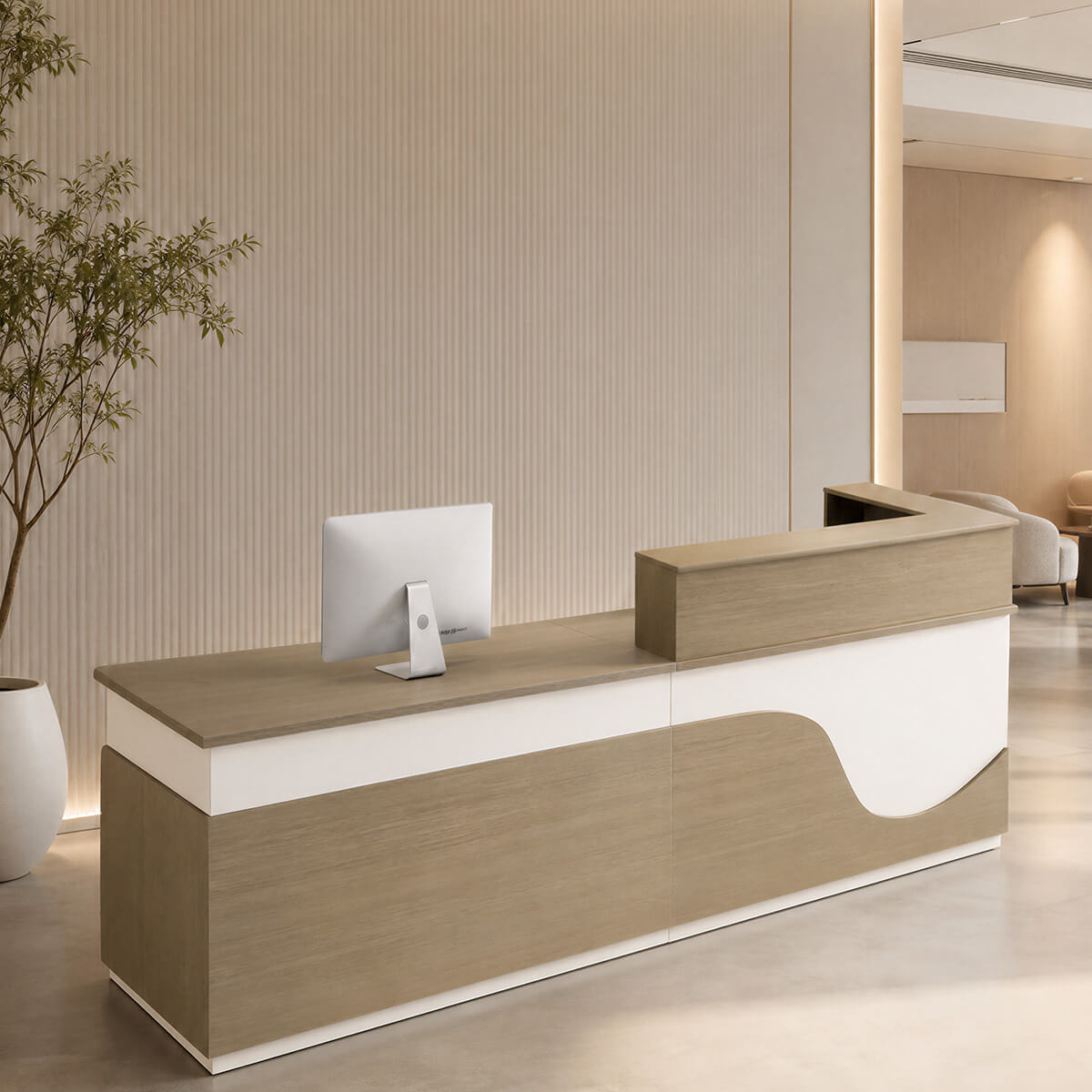 reception desk dimensions affordable reception desk kaguyasuJDT 2192 main images 2 Main image