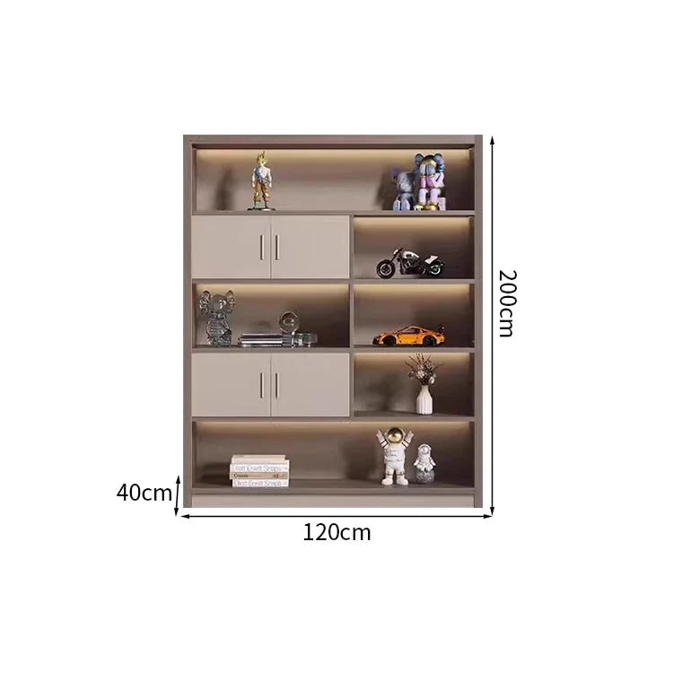 robust shelf shelving large capacity wood bookcase kaguyasuCWG K054 detailed images 15