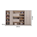 robust shelf shelving large capacity wood bookcase kaguyasuCWG K054 detailed images 19